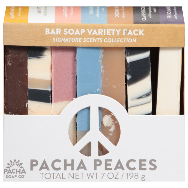 Pacha Soap Co. Pacha Peaces Bar Soap Variety Pack