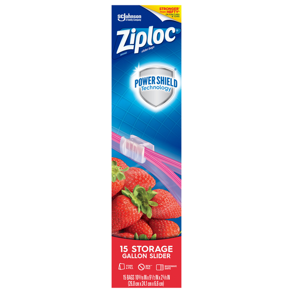 Save on Ziploc Slider Gallon Storage Bags Order Online Delivery Food Lion