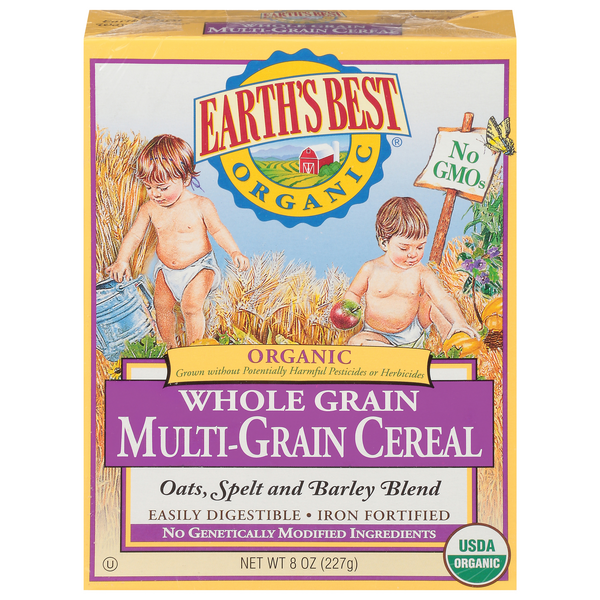 Save on Earth's Best Whole Grain Baby Cereal Multigrain Organic Order