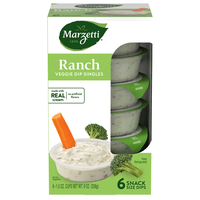 Marzetti Ranch Veggie Dip Single Cups - 6 ct