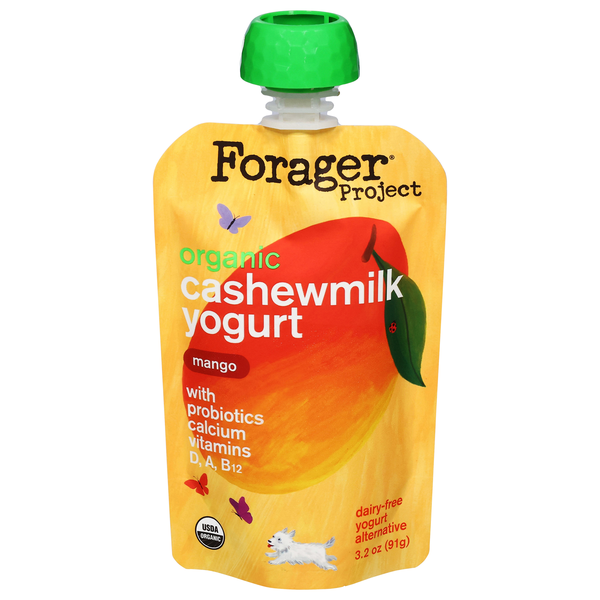 Forager Project Organic Dairy-Free Mango Cashewmilk Yogurt Alternative