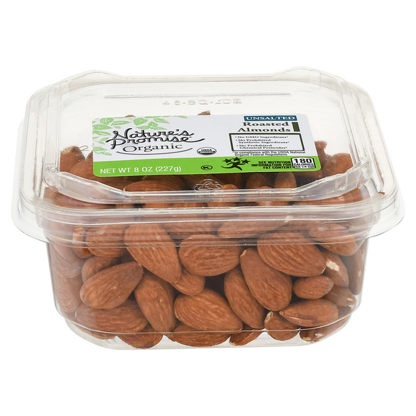 Nature's Promise Almonds Roasted Unsalted