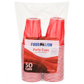 Food Lion Red Plastic Party Cups 18 oz