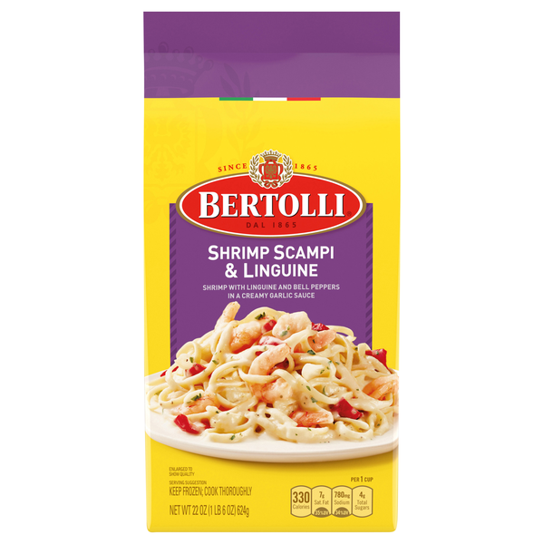 Bertolli Shrimp Scampi & Linguine Frozen Skillet Meal