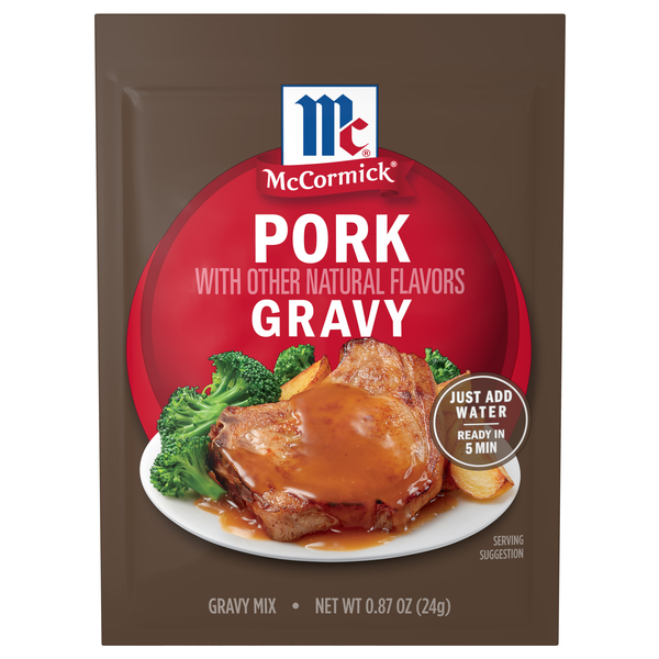 McCormick Pork Gravy Mix Packet