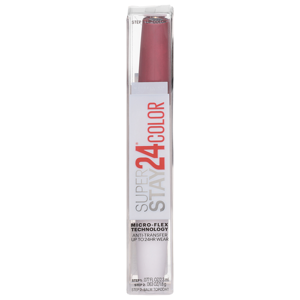 Maybelline SuperStay 24 Hour Lip Color Keep Up The Flame 025