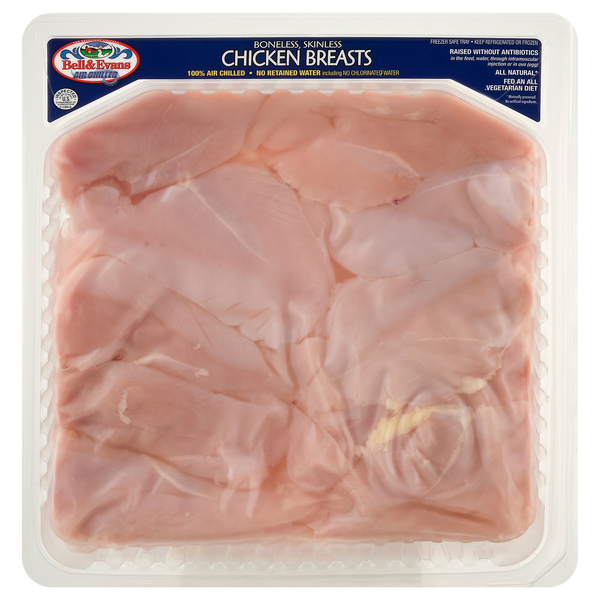 Bell & Evans Boneless Skinless Chicken Breasts Fresh