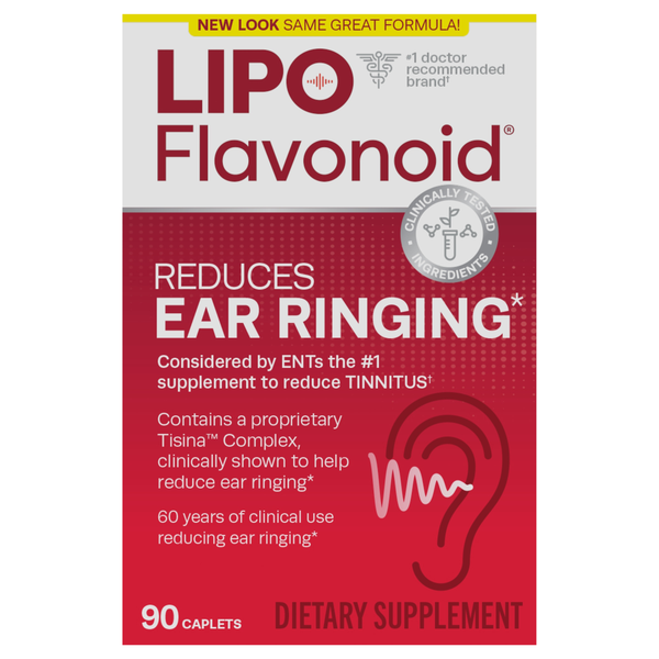 Lipo-Flavonoid Ear Ringing Tinnitus Caplets