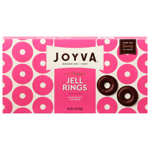 Joyva Ring Jells Chocolate Covered Candy Kosher For Passover