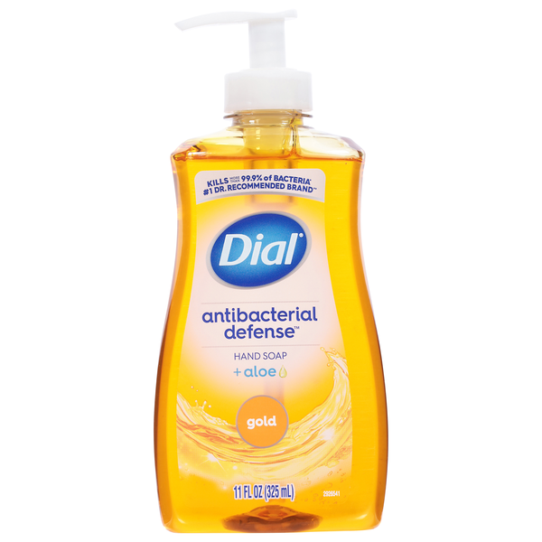 Dial Complete Liquid Hand Antibacterial Soap Gold
