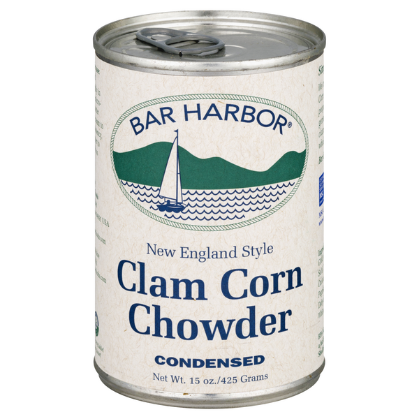 Bar Harbor Condensed New England Style Clam Corn Chowder Soup
