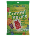 Food Lion Assorted Fruit Flavors Gummi Bears Candy