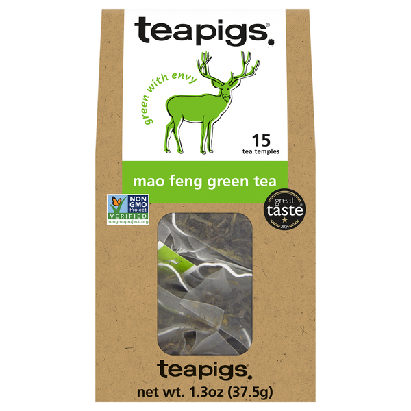 Teapigs Mao Feng Green Tea Temples