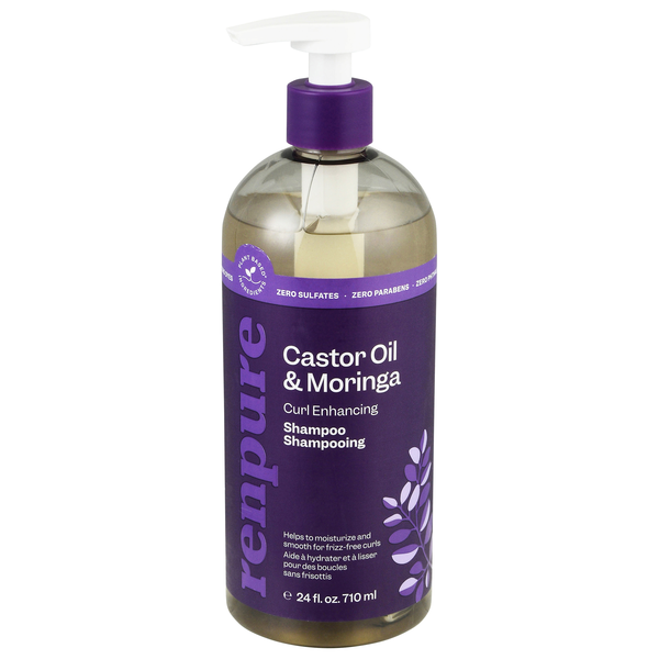 Renpure Castor Oil & Moringa Curl Enhancing Shampoo