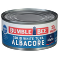 Bumble Bee Wild Caught Solid White Albacore Tuna in Water