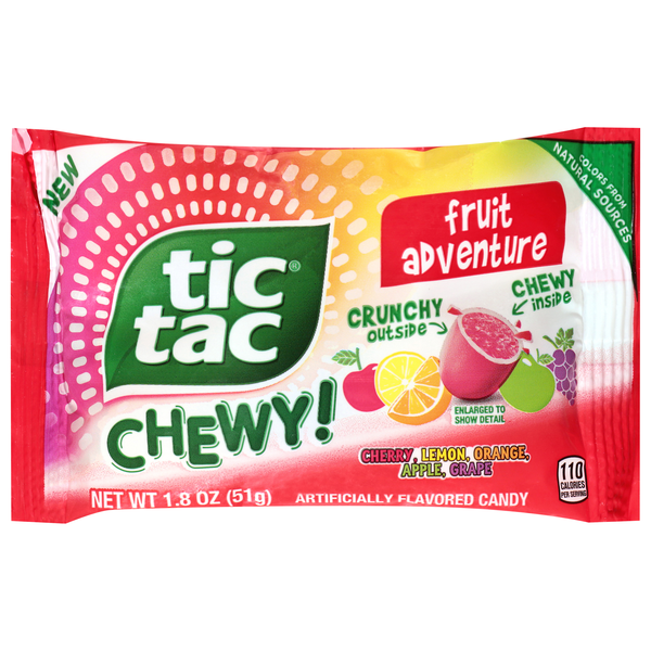 Tic Tac Chewy! Fruit Adventure Candy