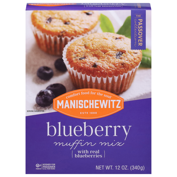 Manischewitz Blueberry Muffin Mix Kosher For Passover