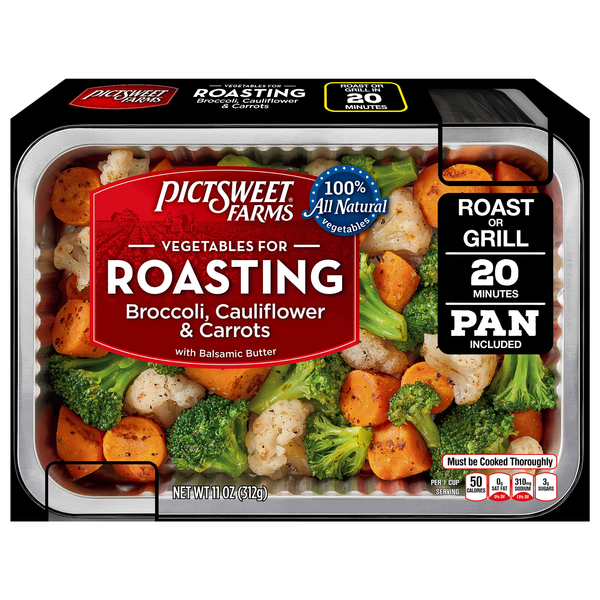 Pictsweet Farms Vegetables for Roasting Broccoli Cauliflower & Carrots