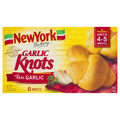 New York Bakery Garlic Knots - 6 ct Frozen