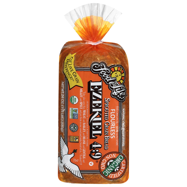Food For Life Ezekiel 4:9 Organic Original Sprouted Grain Sliced Bread