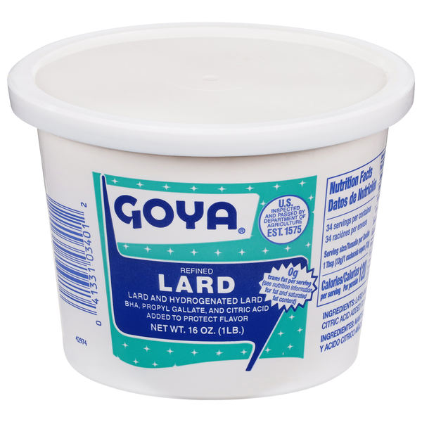 Goya Refined Lard