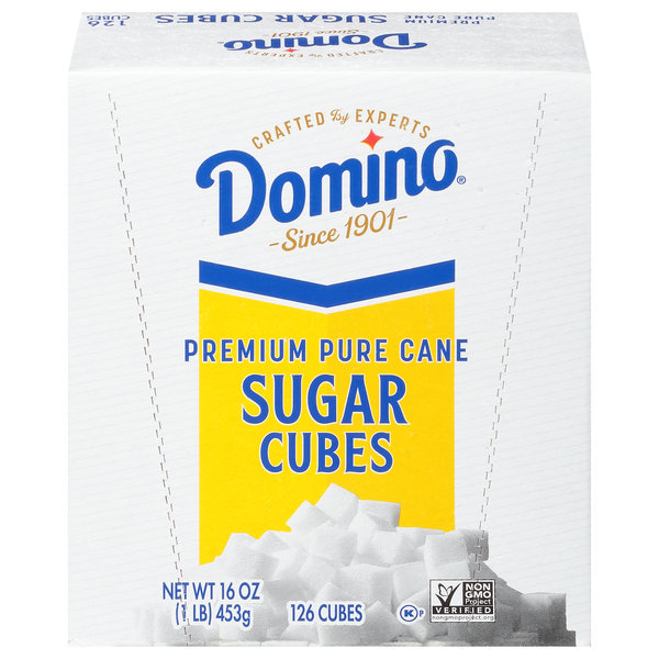 Domino Premium Pure Cane Sugar Cubes - 126 ct