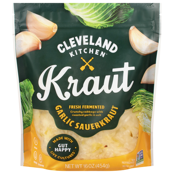 Cleveland Kraut Roasted Garlic Refrigerated
