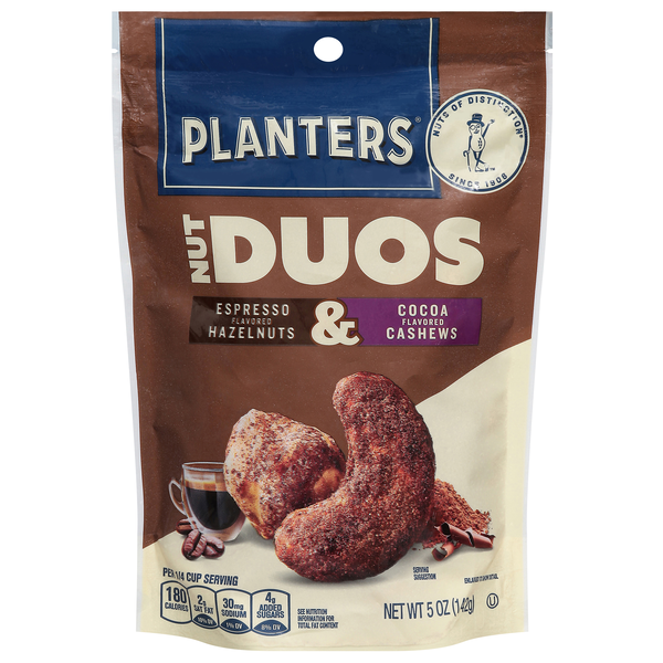 Planters Nut Duos Espresso Hazelnuts & Cocoa Cashews