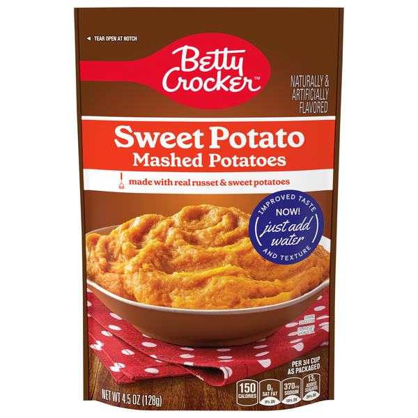 Betty Crocker Mashed Sweet Potatoes
