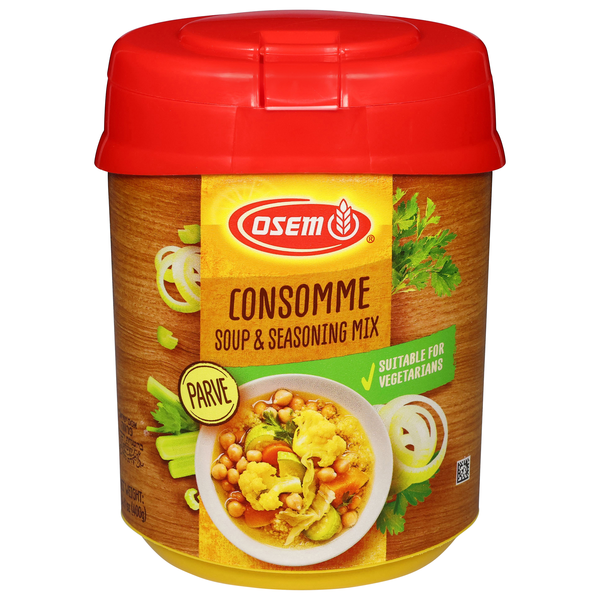 Osem Chicken Style Consomme Soup & Seasoning Mix Kosher For Passover