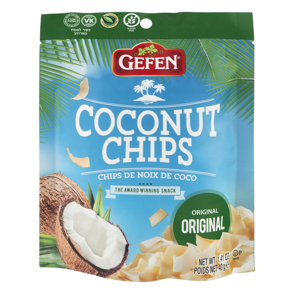 Gefen Coconut Chips Original Gluten Free