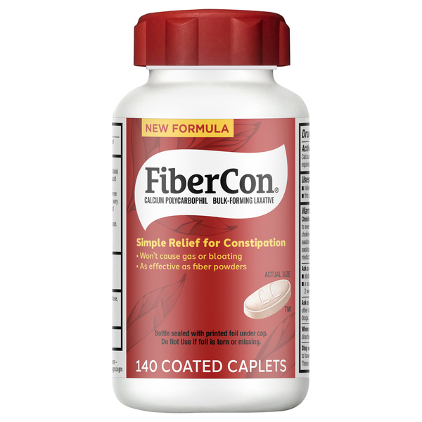 FiberCon Fiber Therapy for Irregularity Caplets Value Size