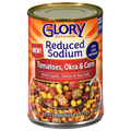 Glory Foods Reduced Sodium Southern Style Tomatoes Okra & Corn