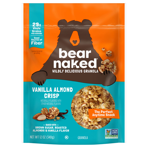 Bear Naked 45% Less Sugar V'nilla Almond Granola