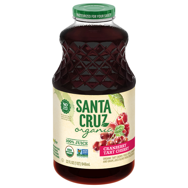 Santa Cruz Organic Cranberry Tart Cherry 100% Juice