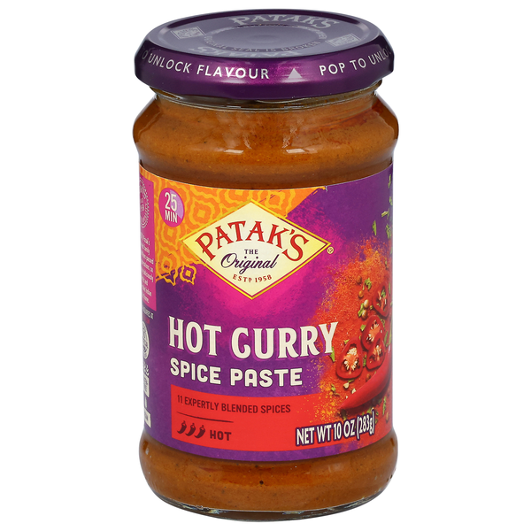 Patak's Hot Curry Spice Paste