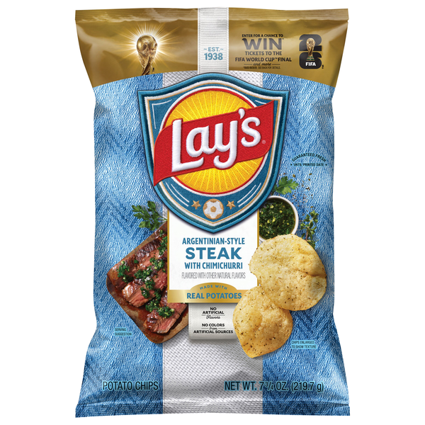 Lay's Argentinian-Style Steak & Chimichurri Potato Chips