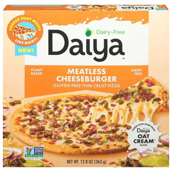Save on Daiya Gluten Dairy Free Thin Crust Meatless Cheeseburger