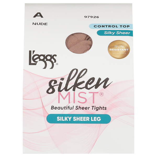 L'eggs Silken Mist Nude A Beautiful Sheer Tights