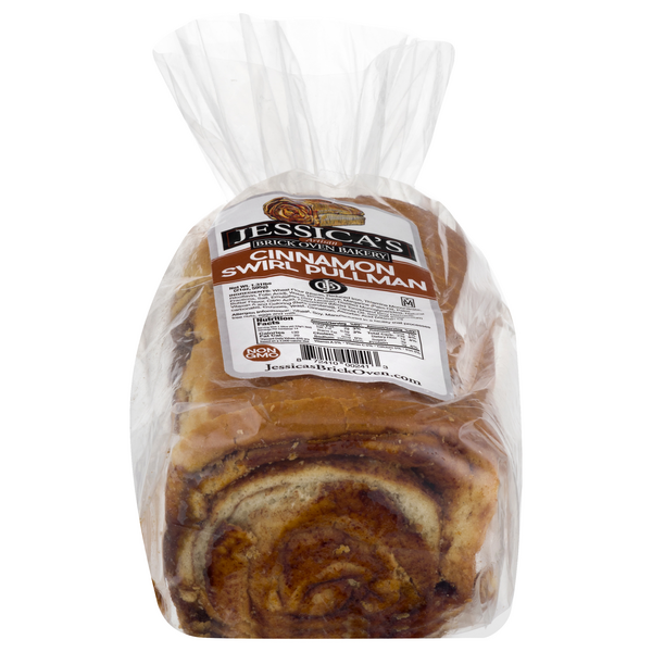 Jessica's Artisan Cinnamon Swirl Pullman Sliced Bread