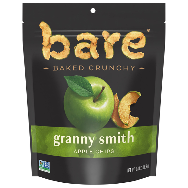 Bare Baked Crunchy Dried Fruit Granny Smith Apple Chips