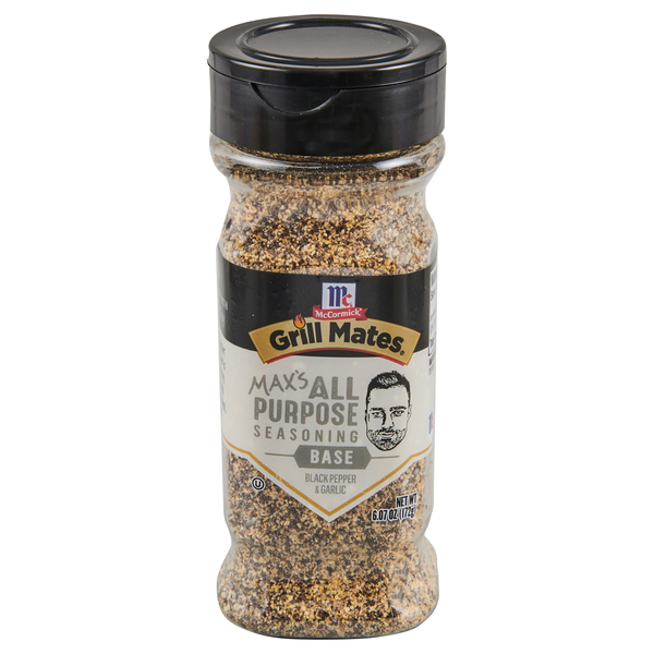 McCormick Grill Mates Max's Black Pepper & Garlic All Purpose Seasoning