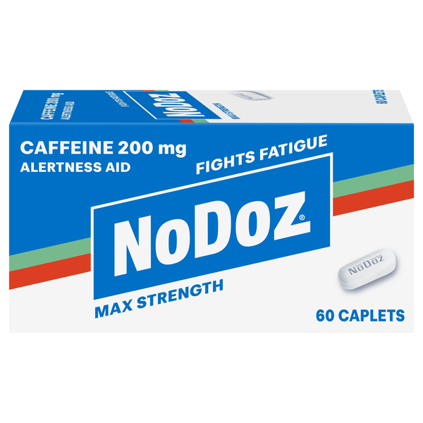 NoDoz Alertness Aid Max Strength 200 mg Caplets