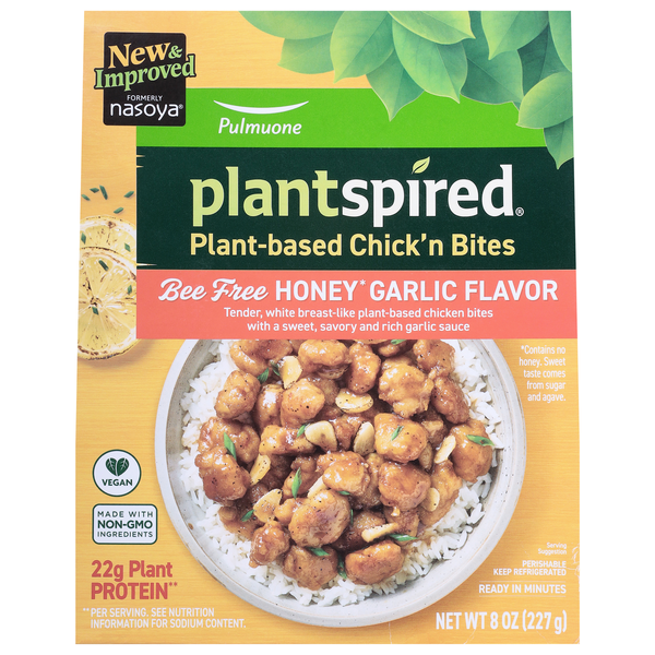 Nasoya Plantspired Plant-Based Honey Garlic Chick'n Bites Refrigerated