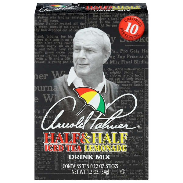 AriZona Arnold Palmer Half Iced Tea & Half Lemonade Drink Mix - 10 ct