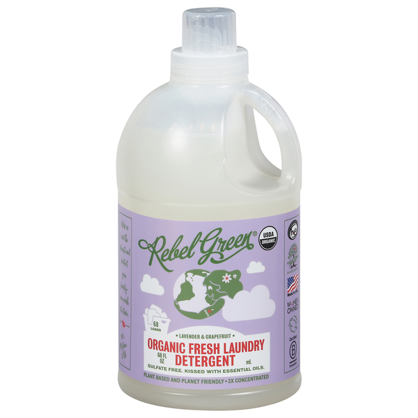 Rebel Green Organic Lavender & Grapefruit Fresh Laundry Detergent