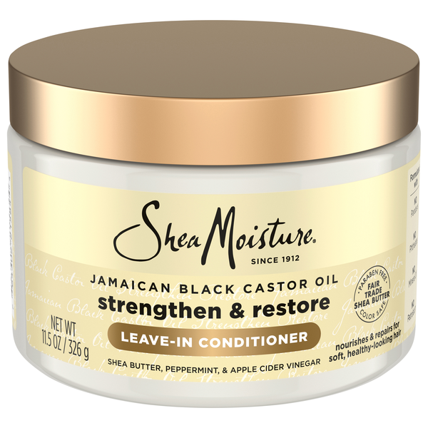 Shea Moisture Jamaican Black Castor Oil Strengthen Leave-in Conditioner