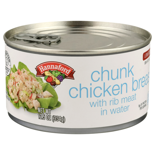 Hannaford Low Sodium Chunk Chicken Breast in Water