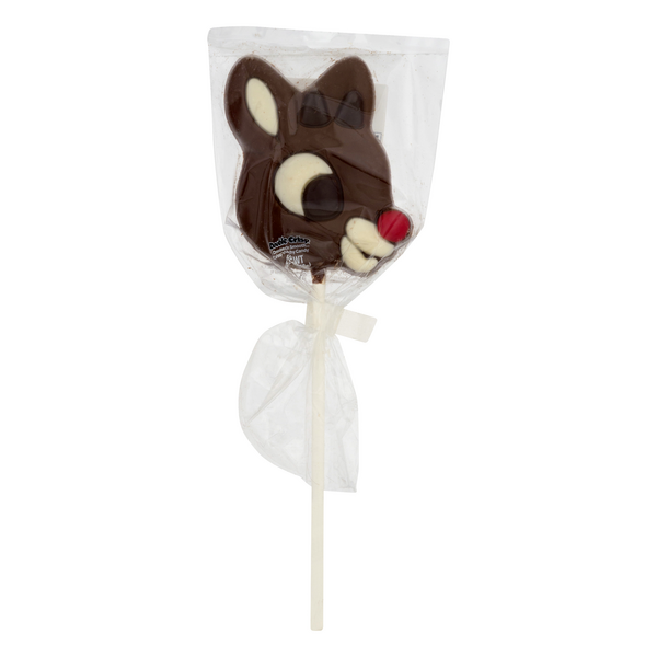 Palmer Christmas Reindeer Double Crisp Chocolate Candy Pop