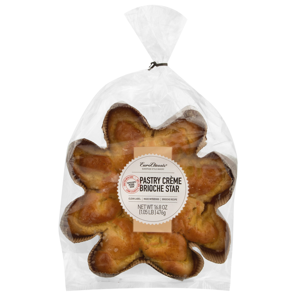 Euro Classic Pastry Creme Brioche Star